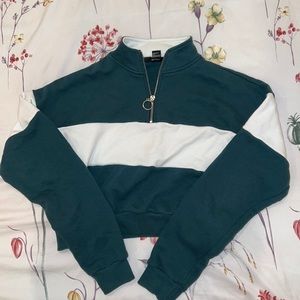 Forever 21 quarter zip sweatshirt